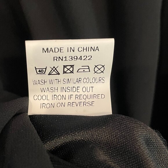 Tobi Cross Back Black Dress - Picture 8 of 8